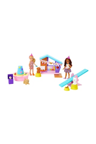 Barbie Chelsea Köpekçiğin Doğum Günü Oyun Seti HJY88