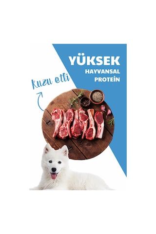 Herbamax Puppy Kuzu Etli ve Pirinçli Yavru Köpek Maması 10 KG