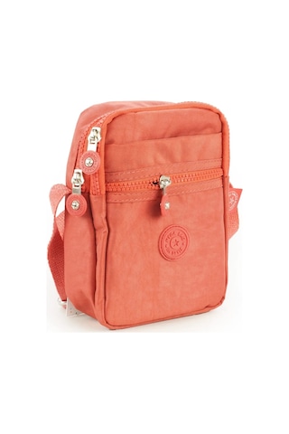 M 227 Mega Bag Krinkıl Kumaş Unisex Küçük Omuz Çantası, Telefonluk Çok Renkli Yavruağzı