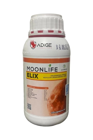Moonlife Elix Azotlu Sıvı Organomineral Gübre Humik Fulvik Asit Ve Amino Asit 500 Cc 2 Adet Diğer