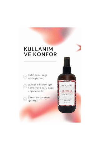 Maru Yıpranmış Saçlar Için 10 Etkili Saç Bakım Spreyi 250 ML