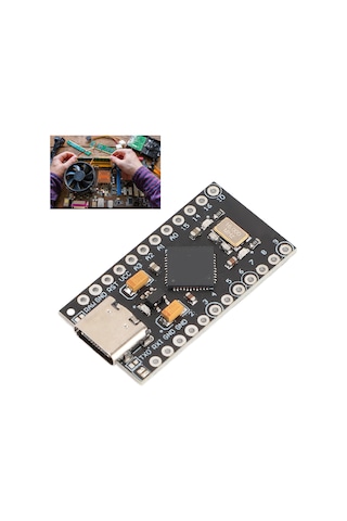 Xindoker Atmega32u4 Pro Mikrodenetleyici Geliştirme Kartı - Type-c Arayüz, 32kb Flash, 16mhz, Usb Ve Zengin I/o Kaynakları