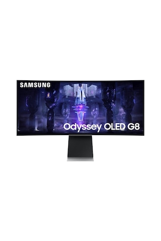 Samsung Smart Odyssey G8 LS34BG850SUXUF 34" 0.03 MS 175 Hz UWQHD Curved OLED Monitör