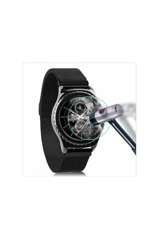 Samsung Gear S3 Frontier & Classic Kırılmaz Cam Ekran Koruyucu