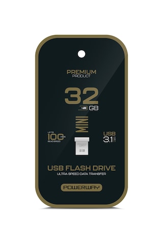 Premium 32 Gb Mini Usb 3.1 Metal Gövde Ultra Hızlı Flash Bellek Data Traveler