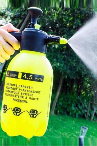 2 Litre Basınçlı İlaçlama Ve Dezenfekte Pompası Ayarlanabilir Nozullu, El Pompası Tipi Püskürtücü