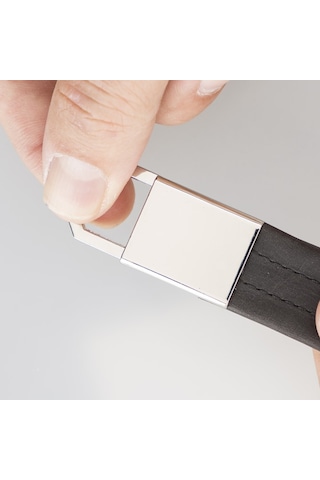 Deri Anahtarlık Bkr16 Tn1 Siyah