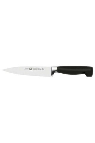 Zwilling Four Star 8 Parça Blok Bıçak Seti Doğal Ahşap Bloklu, Paslanmaz Çelik Ve Ahşap, Siyah 6999