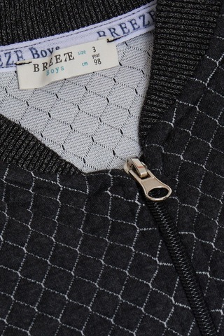 Breeze Girls & Boys Erkek Çocuk Hırka Fermuarlı Arma 2-6 Yaş, Antrasit-antrasit Antrasit