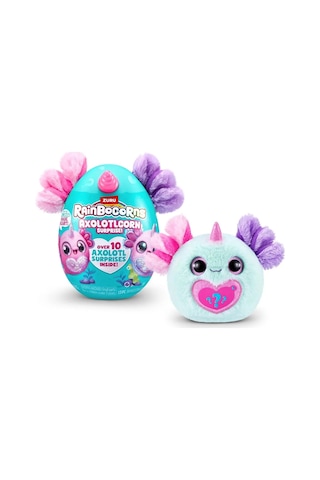 Giochi Preziosi Rainbocorns Axolotlcorn Sürpriz Peluş Rar35000 92120tq1 Mor Pembe 3lü Kulak Çok Renkli