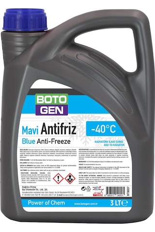 Botogen Antifriz Mavi -40 C 3 L