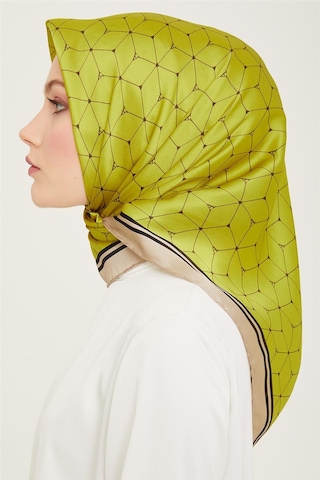 Armine Sura İpek Eşarp 24ya9166 31 - Desenli
