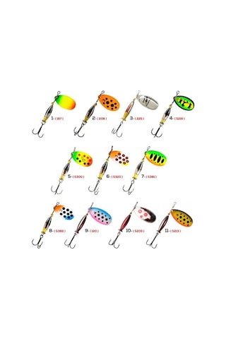 Condor 5129 Long Cast Spinner No:3 12 Gr Döner Kaşık Yem-8813