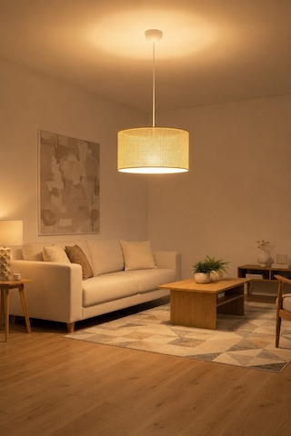 Testa Sarkıt Avize Beyaz-hasır 38x21x70