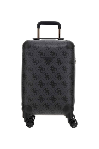 Kadın Berta 18 In 8-wheele Travel Kabin Boy Valiz - Siyah Siyah Çok Renkli