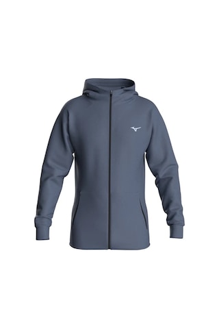 Mizuno Athletic Track Jacket Erkek Kapüşonlu Eşofman Üstü Gri Çok Renkli