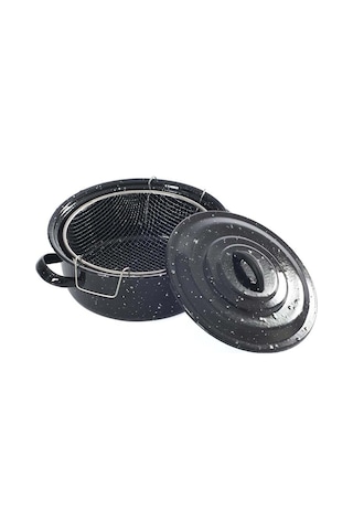 Çetcook Kızartma Tenceresı 24 Cm Siyah
