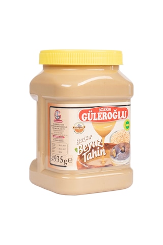Güleroğlu Beyaz Bozkır Tahini Plastik Kutu Net 800 Gr