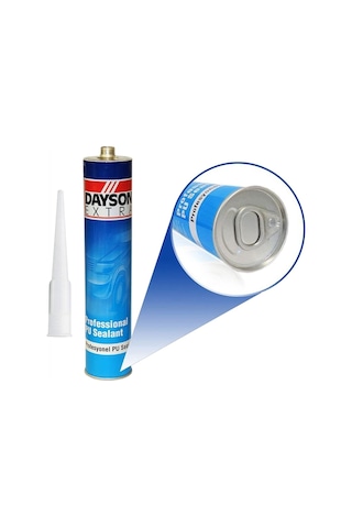 Dayson Poliüretan Pu Mastik Siyah Genel Amaçlı Silikon 280 Ml