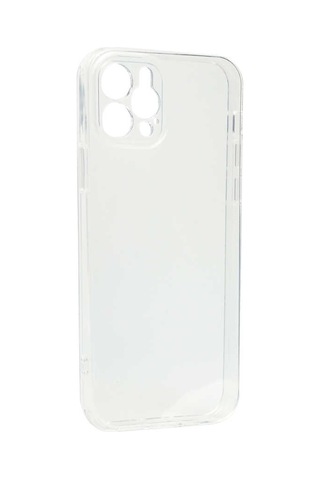 Apple Uyumlu iPhone 12 Pro Kılıf Zore Kamera Korumalı Süper Silikon Renksiz (507650399) Renksiz