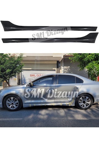 Volkswagen Jetta Yan Marşpiyel Plastik Yan-marşbiyel