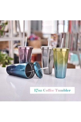 Dancemonkey Geeksen 500ml Gümüş Çift Katmanlı Termos Gümüş