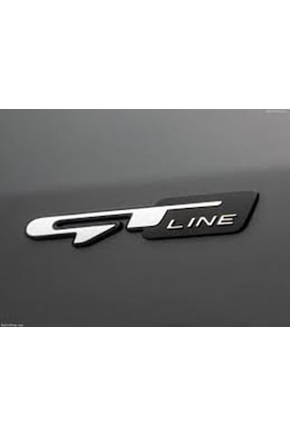 Gt Line Yazı Logo Arma Abs Krom Renk Gt Arma Logo Çamurluk Bagaj