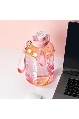 Sporcu Su Matarası 2500 Ml Pembe