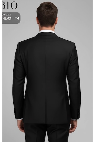 Regular Fit Takım Elbise Siyah Siyah - Siyah