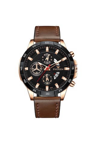 Sones Skmeı 2010 Çok Fonksiyonlu Erkek 50m Su Geçirmez Işıklı Dijital Kol Saati Altın