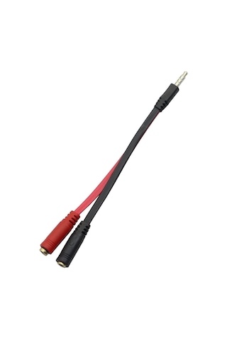 Kulaklık Mikrofon Birleştirici Kablo Aparat 3.5mm