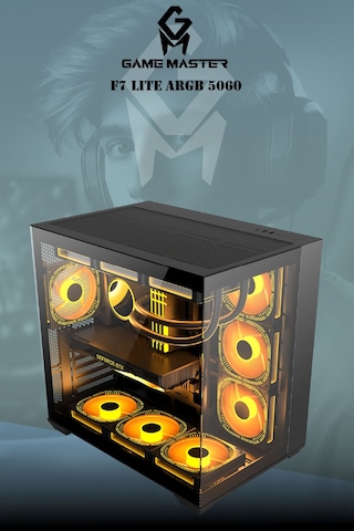 Game Master F7 Lite Argb 5060 R5-5600 16 GB 1 TB SSD RTX5060 Dos Dizüstü Bilgisayar