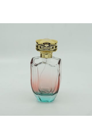 Parfüm Şişesi 100 ML 3 Adet Çift Renkli Oval Model