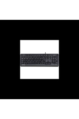A4 Tech Fk10, Gri, Fstyler, Usb Kablolu, Türkçe F, Multimedya Klavye