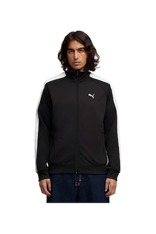 Puma Ess T7 Poly Track Jacket Erkek Siyah Ceket 69246201