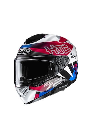 Hjc Rpha72 Goldy MC21 Kapalı Motosiklet Kaskı