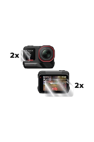 Insta360 Ace Pro 2 Action Kamera İle Uyumlu Ipg Hydrogel Ekran Koruyucu 2 Adet