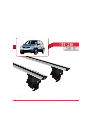 Ford Fusion 2002-2012 Arası İle Uyumlu Ace-4 Ara Atkı Tavan Barı Gri