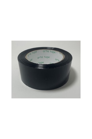 Artetape 45 Mm X 100 M Renkli Koli Bandı- Siyah 1