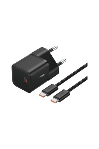 Baseus  Mini 1c 20w Ab Gan5 Hızlı Şarj Cihazı Siyah