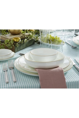 Koleksıyon Sufı Yemek Takımı 132 Parça Altın Seti