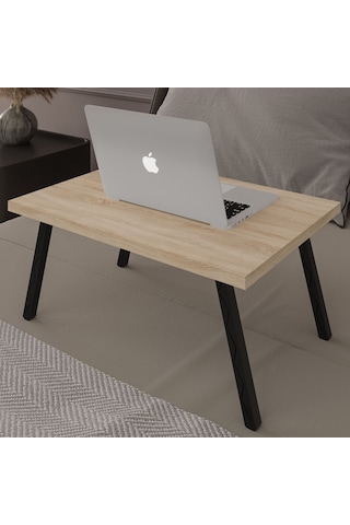 Katlanır Laptop Çalışma Masası-laptopmasa01-sonoma Sonoma