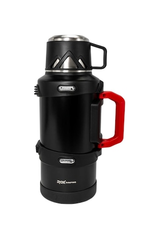 Rox Camping 3000 Kamp Termos 3.0 Lt Siyah