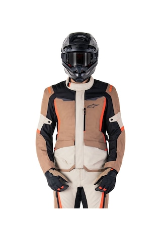 Alpinestars St-1 Wp Korumalı Motosiklet Montu Bej Gri Siyah