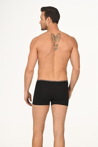 NBB Erkek Siyah Penye Boxer