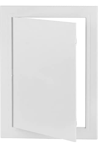 Aubyhe Beyaz Plasterboard Bakım Kapısı, 20x30 Cm Plastik Malzeme, Çıkarılabilir Menteşeli, Güçlendirilmiş Duvar Boru Bakıma Uygun