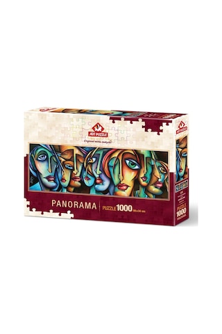 Art Puzzle Hüznü Paylaşanlar 1000 Parça Panorama Puzzle