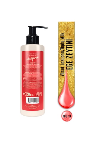 Eda Taşpınar Ege Zeytini Yoğun Nemlendirici Vücut Losyonu 400 ML