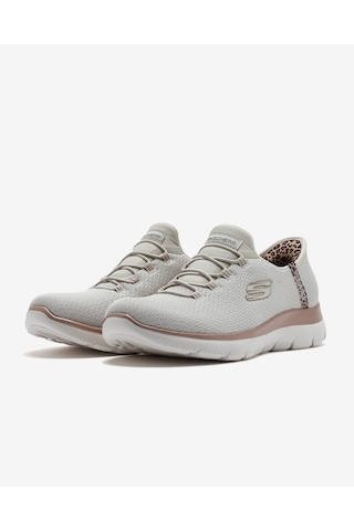 Skechers Summıts - Leopard Chıc Kadın Bej Spor Ayakkabı 150275 Ntmt Bej