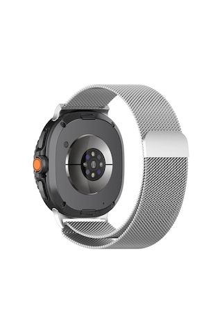 Samsung Uyumlu Galaxy Watch 8 Classic 40 44 46 Mm Manyetik Milanese Çelik Kordon